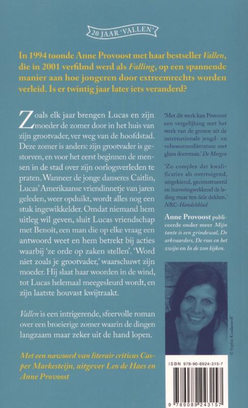 Achterkant van Vallen
