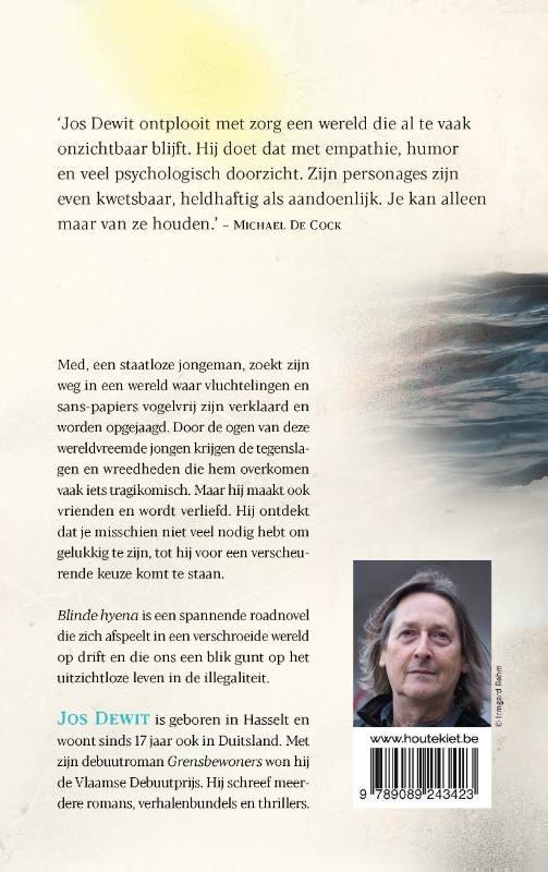 Achterkant van Blinde hyena