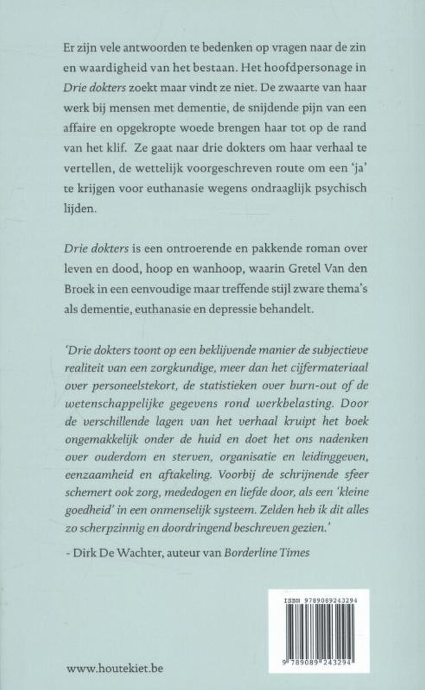 Achterkant van Drie dokters