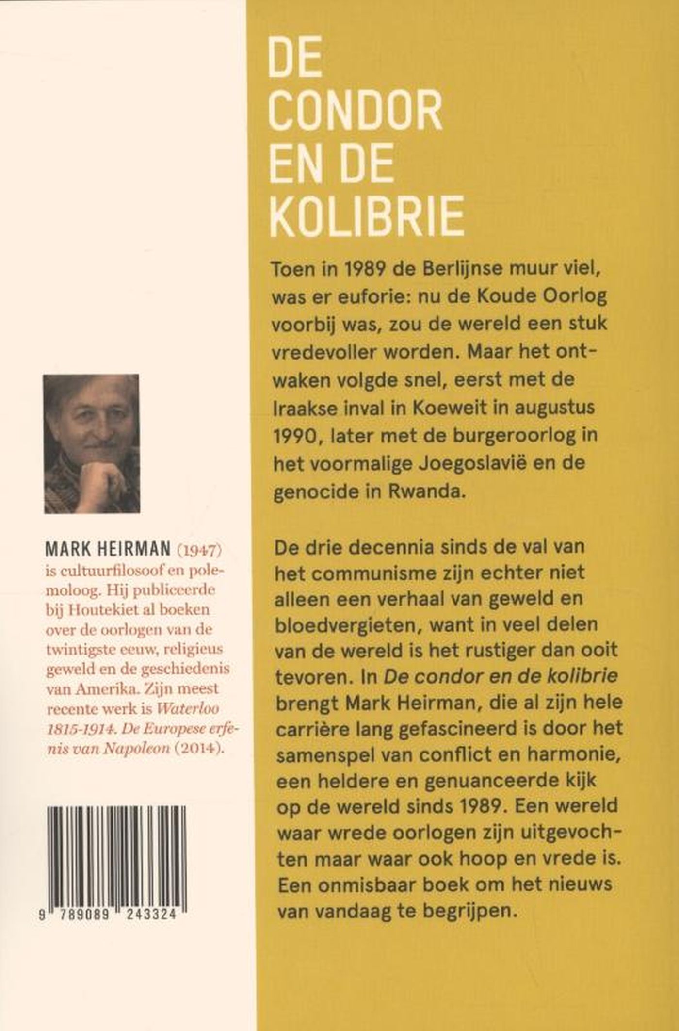 Achterkant van De condor en de kolibrie