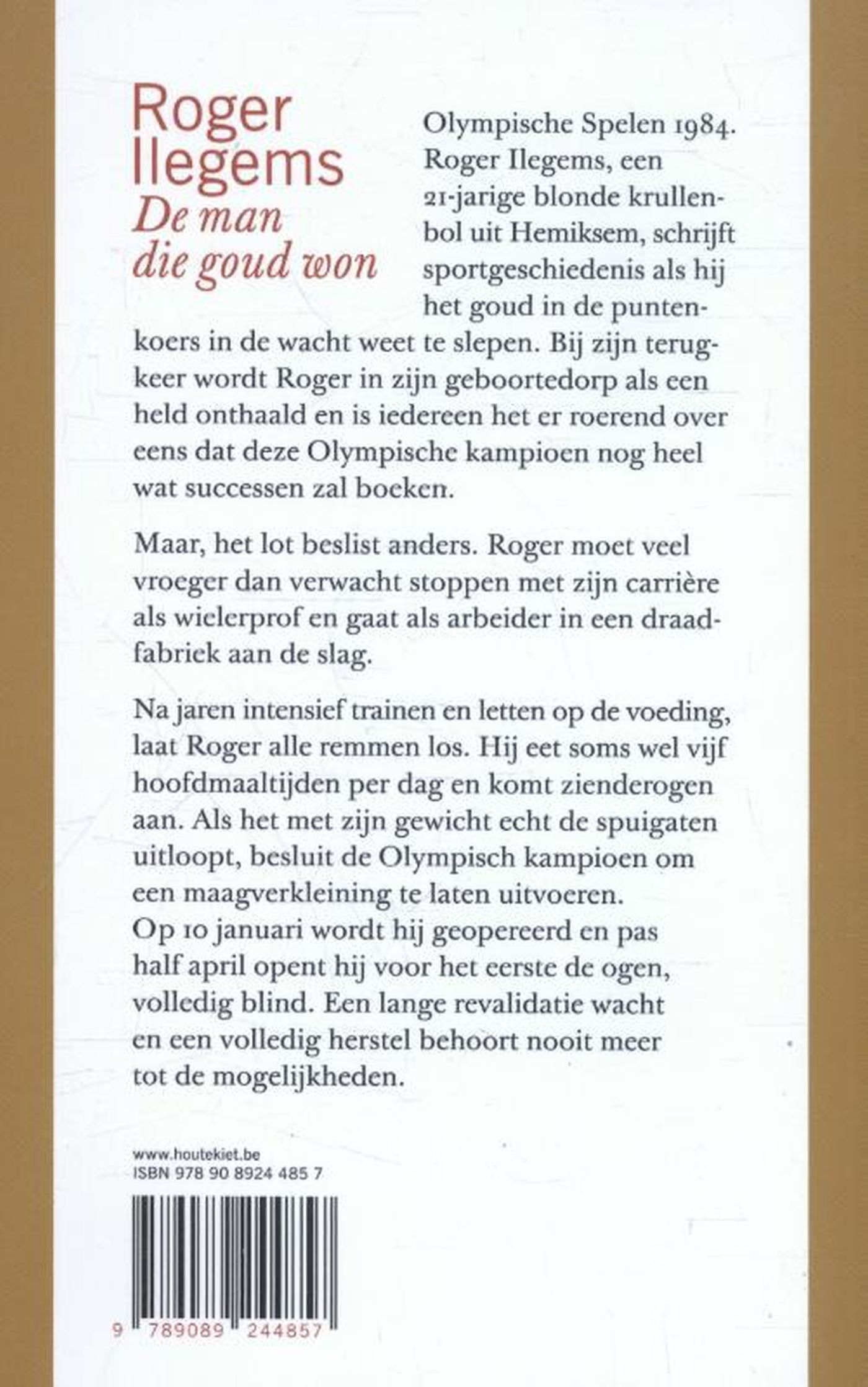 Achterkant van Roger Ilegems