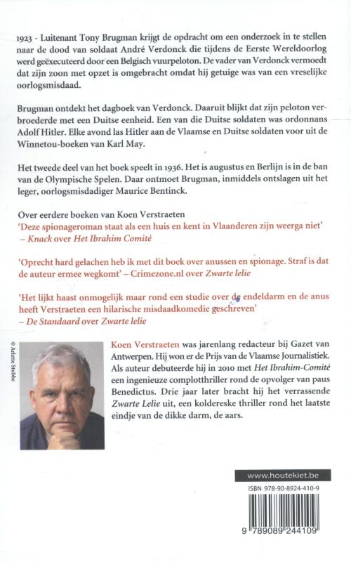 Achterkant van Iedereen verrader