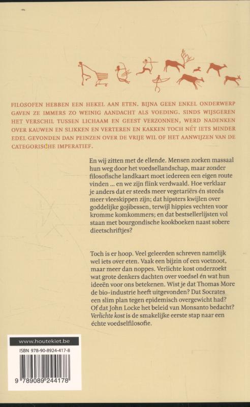 Achterkant van Verlichte kost
