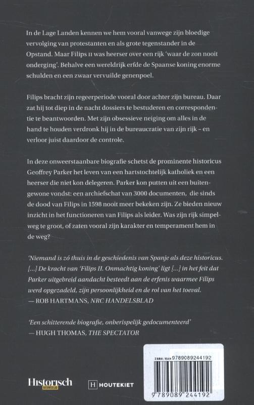 Achterkant van Filips II