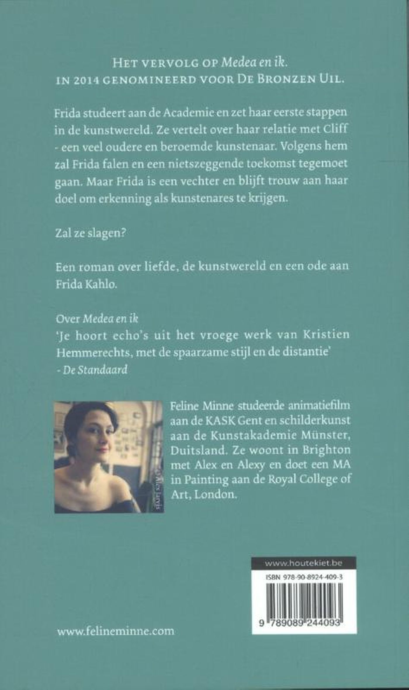Achterkant van De kunstwereld en ik