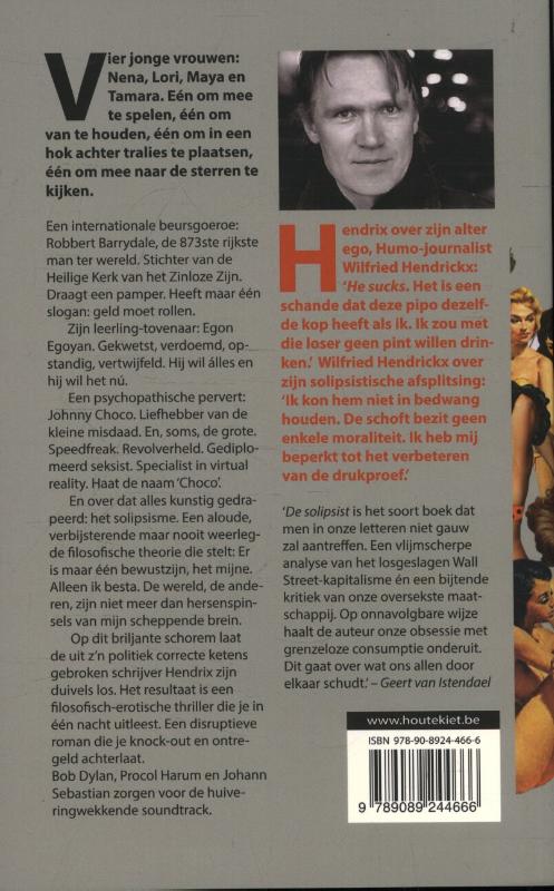 Achterkant van De solipsist