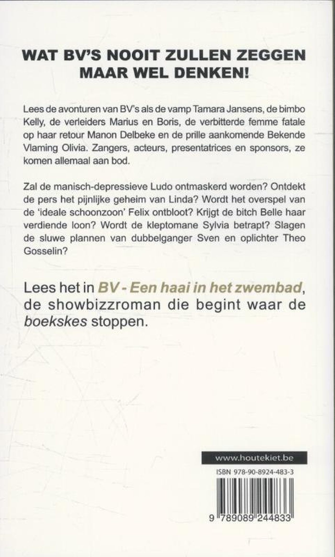 Achterkant van BV