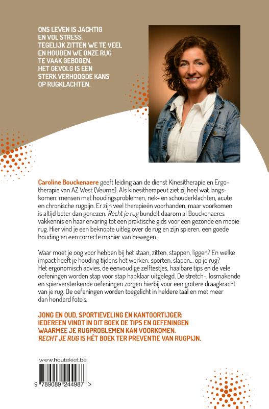 Achterkant van Recht je rug