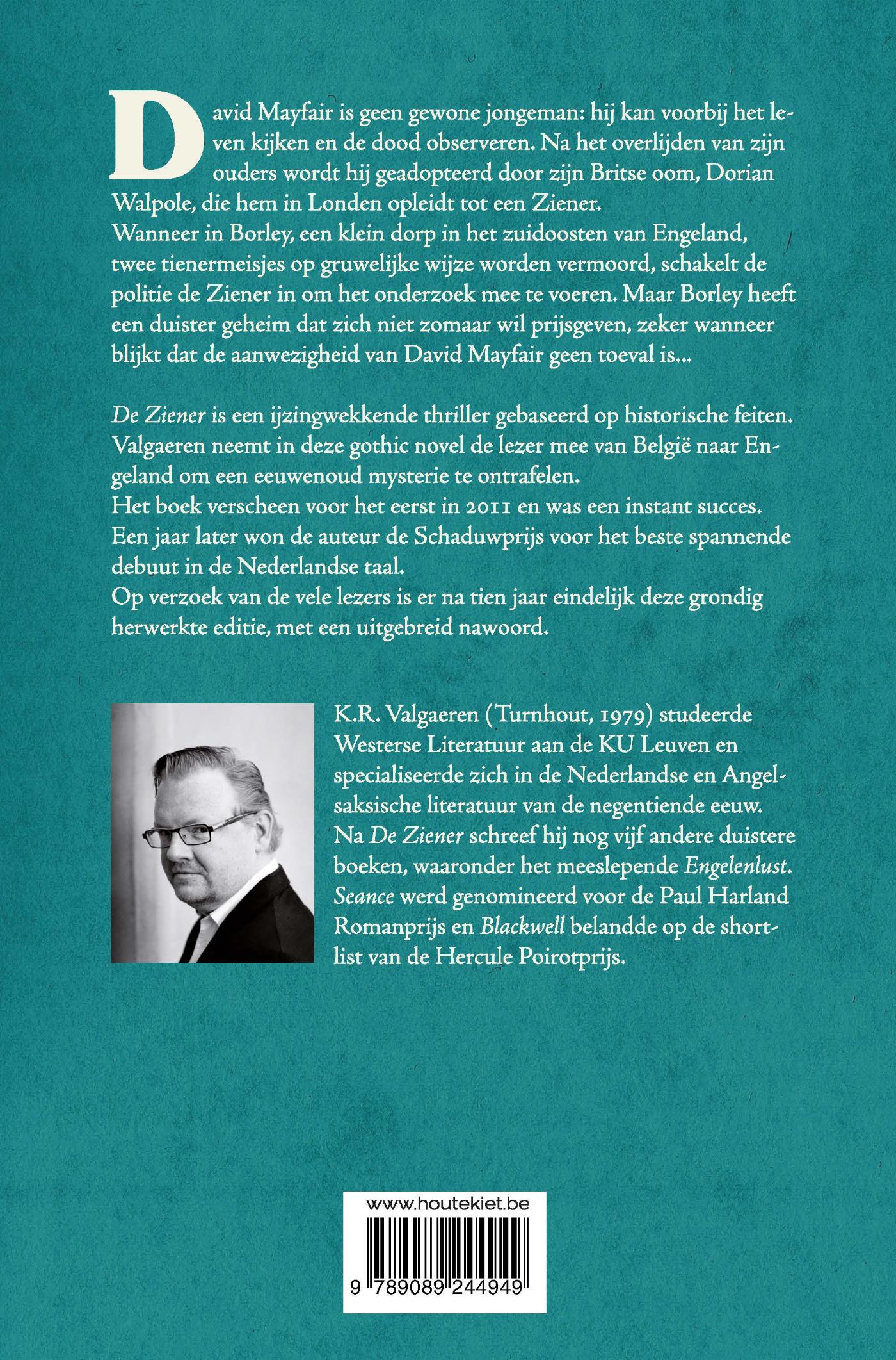Achterkant van De Ziener