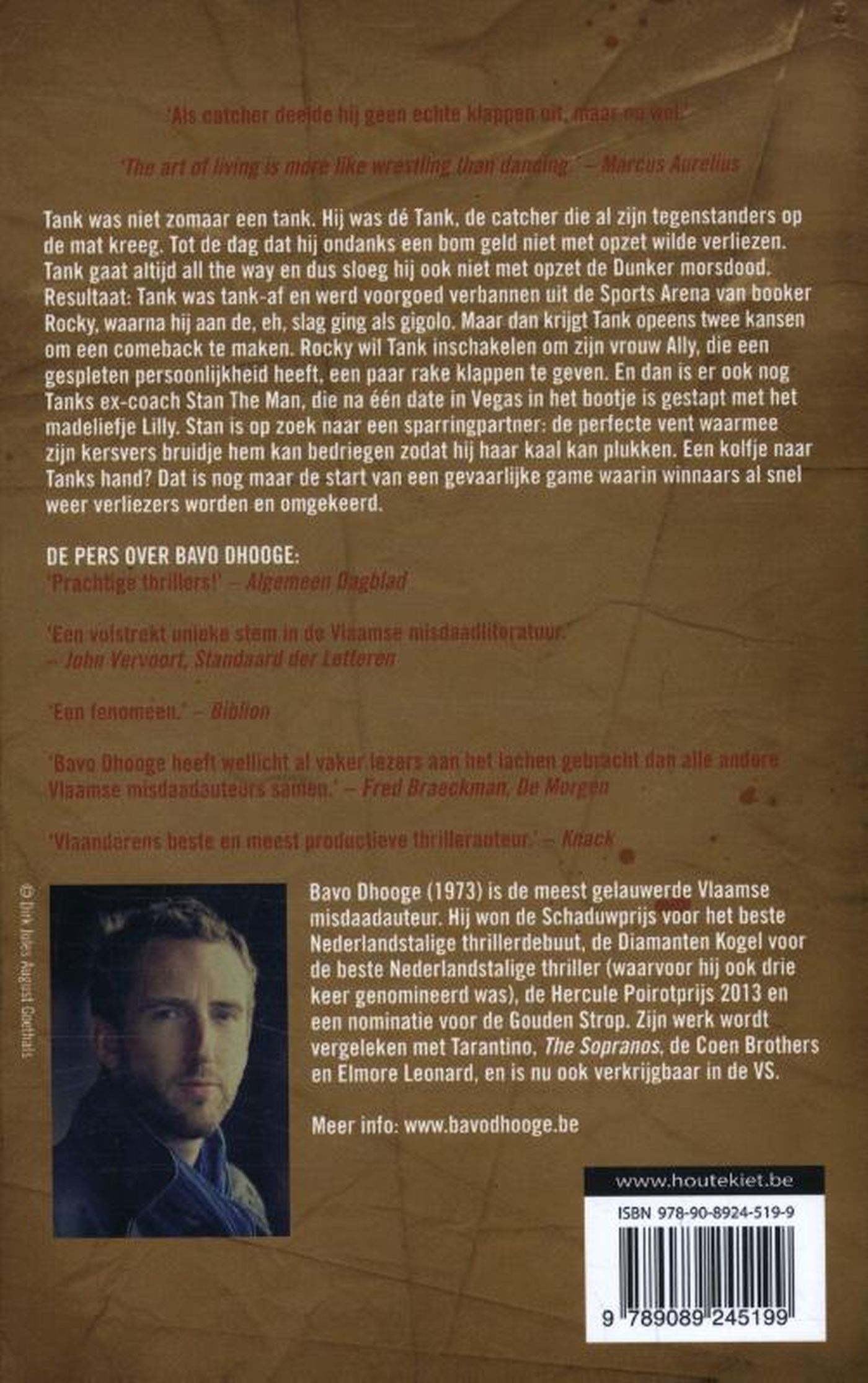 Achterkant van Sand Bag