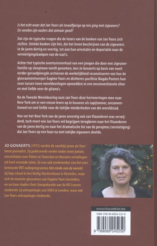 Achterkant van Jan Yoors