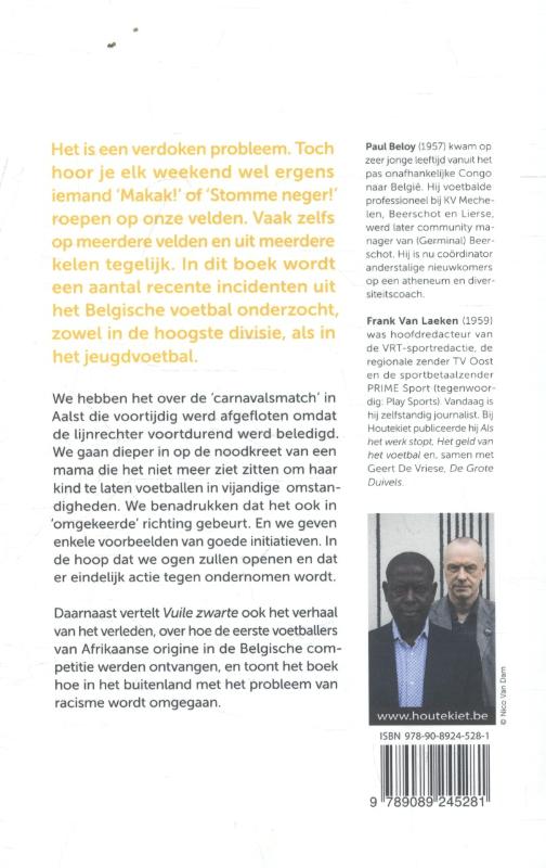 Achterkant van Vuile zwarte