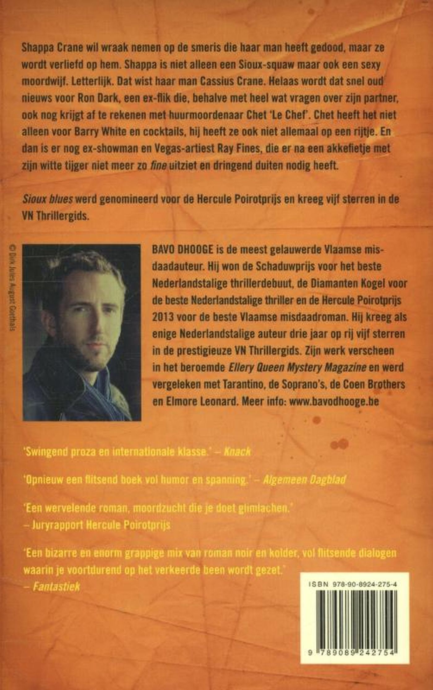 Achterkant van Sioux blues