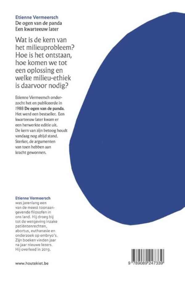 Achterkant van De ogen van de panda