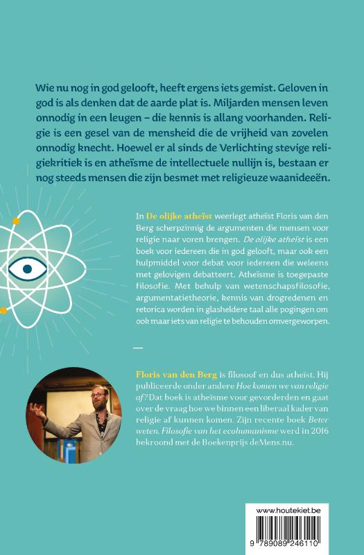 Achterkant van De olijke atheïst