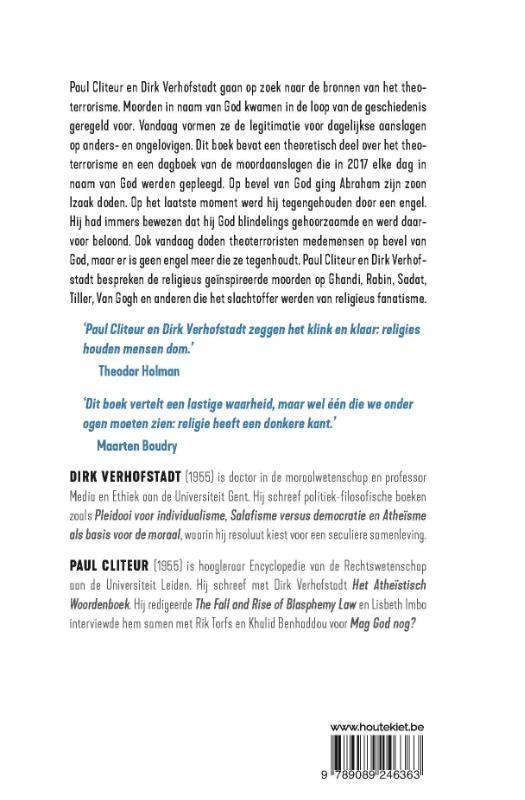 Achterkant van In naam van God