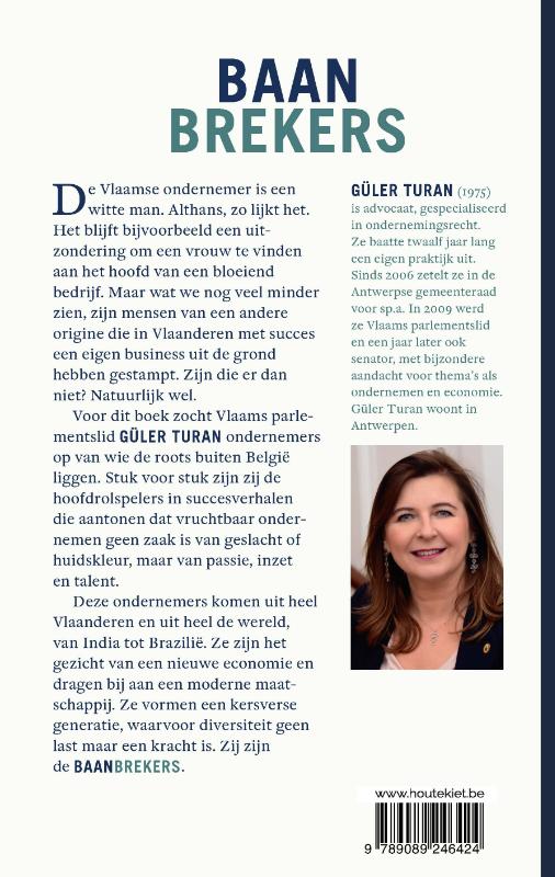 Achterkant van Baanbrekers