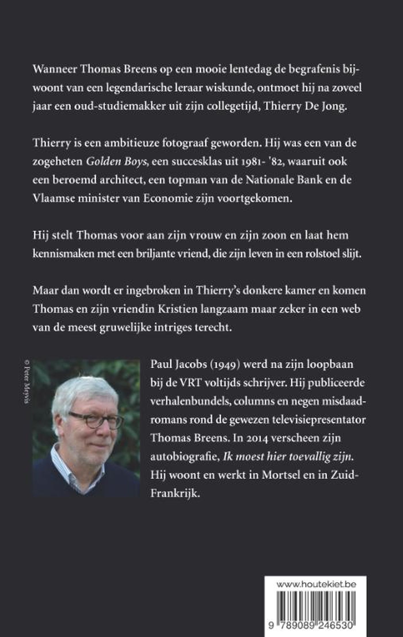 Achterkant van Driemaal moordwaarde