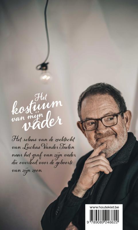 Achterkant van Het kostuum van mijn vader