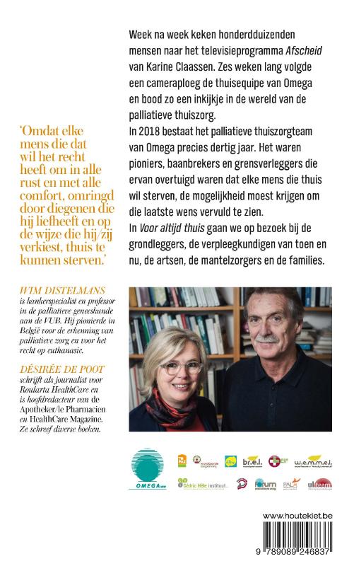 Achterkant van Voor altijd thuis