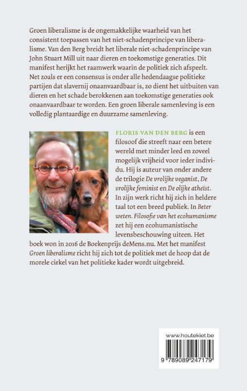 Achterkant van Groen Liberalisme