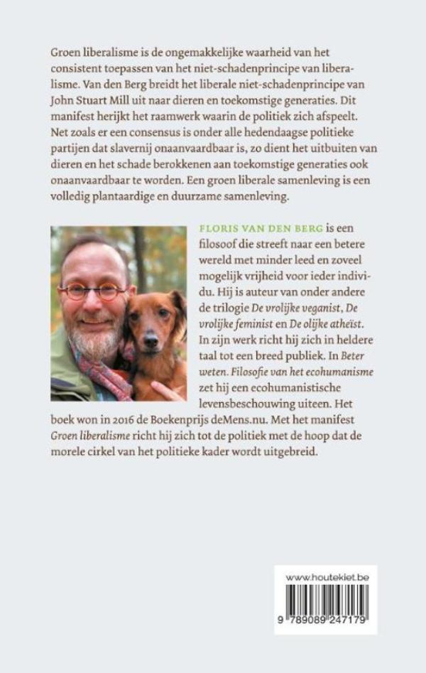 Achterkant van Groen Liberalisme