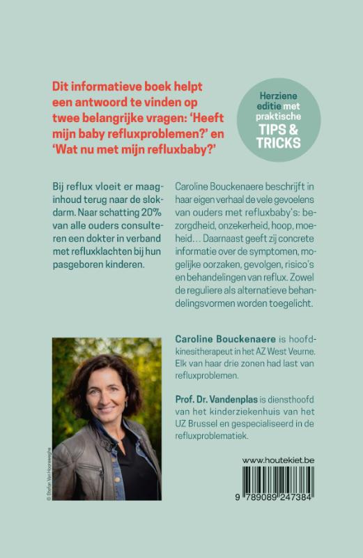 Achterkant van SOS Reflux