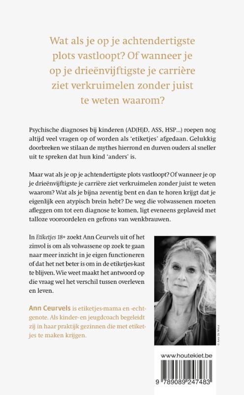 Achterkant van Etiketjes 18+