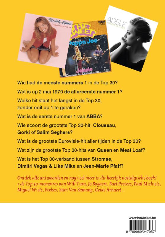 Achterkant van 50 jaar Top 30