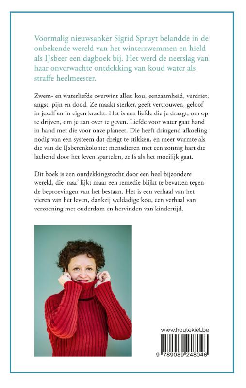 Achterkant van Dagboek van een Ijsbeer
