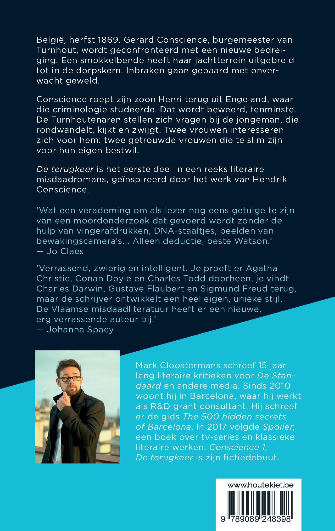 Achterkant van Conscience