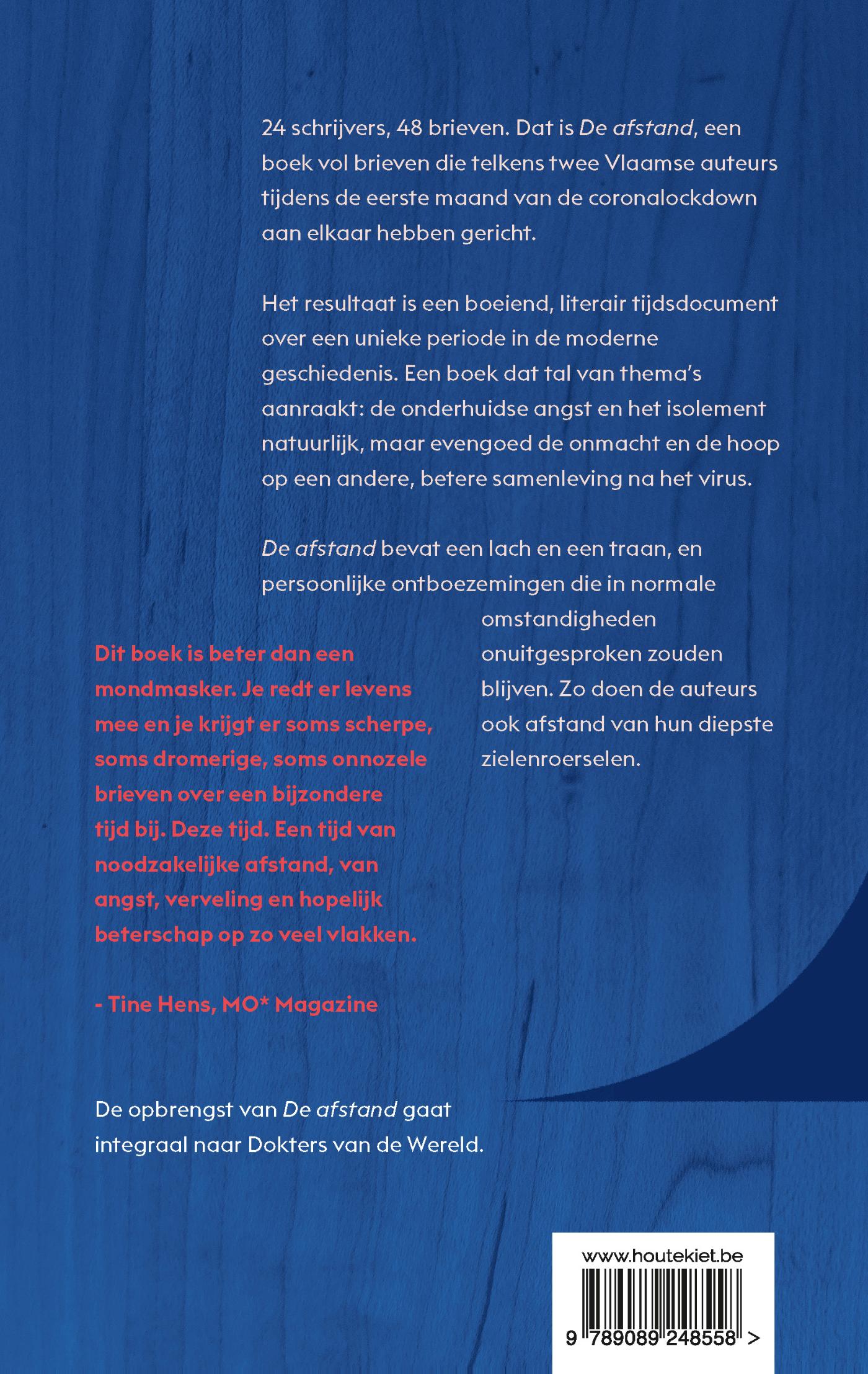 Achterkant van De afstand