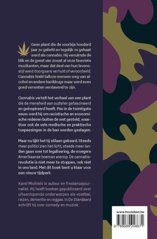 Achterkant van Cannabis