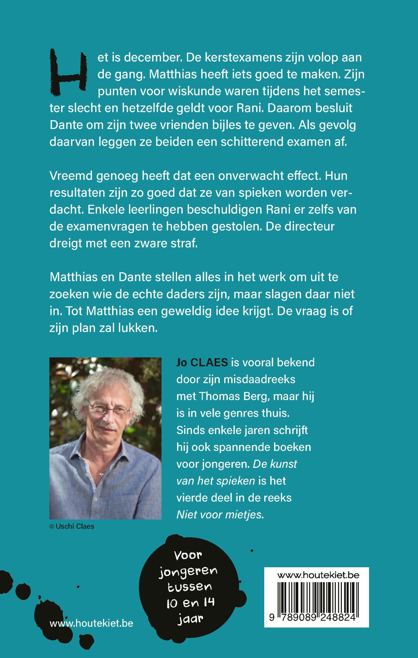 Achterkant van De kunst van het spieken