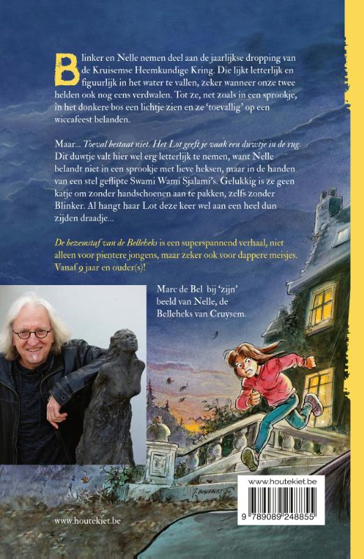 Achterkant van De bezemstaf van de Belleheks