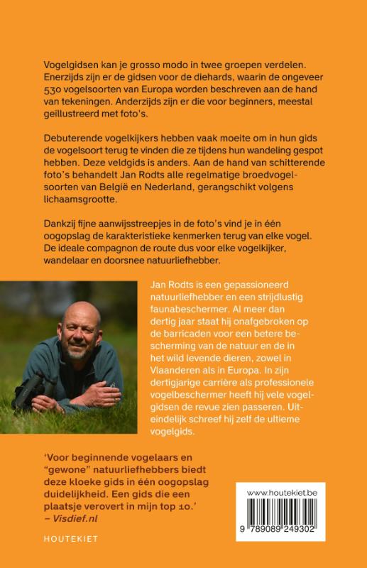 Achterkant van De slimste vogelgids zomereditie