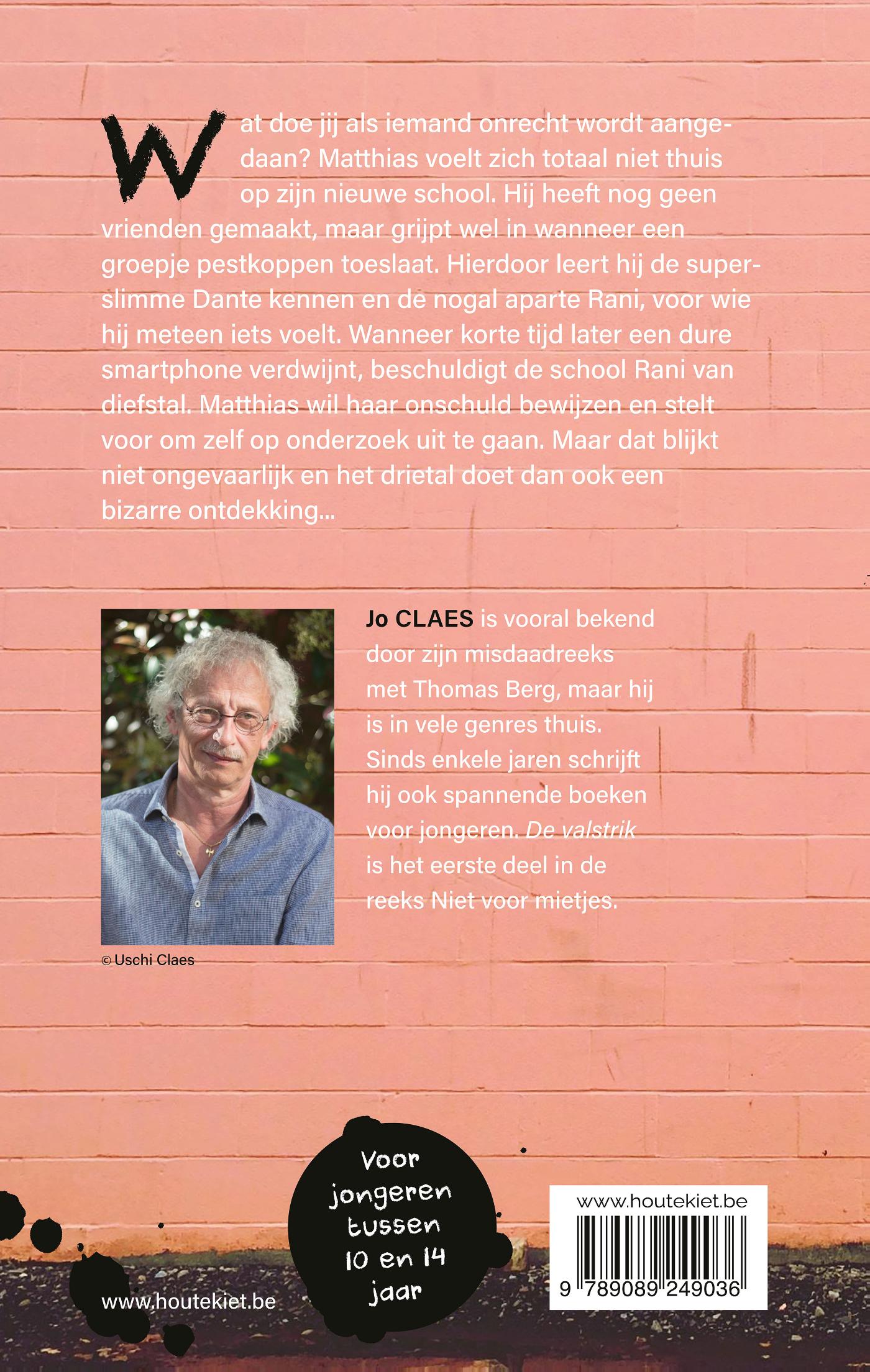 Achterkant van De valstrik