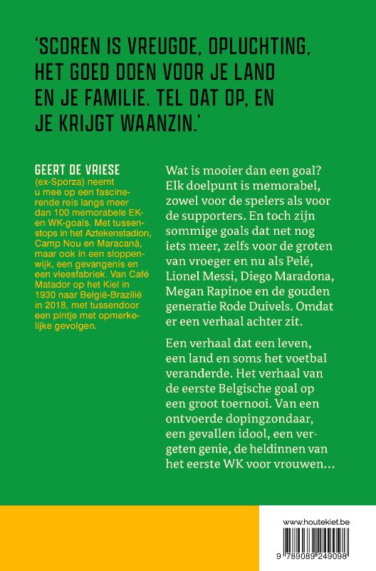 Achterkant van Goal!