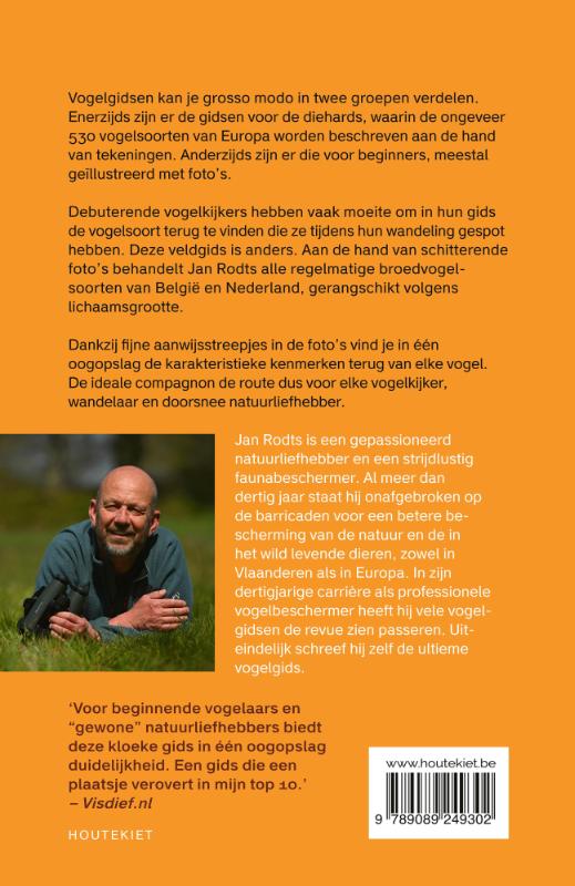Achterkant van De slimste vogelgids