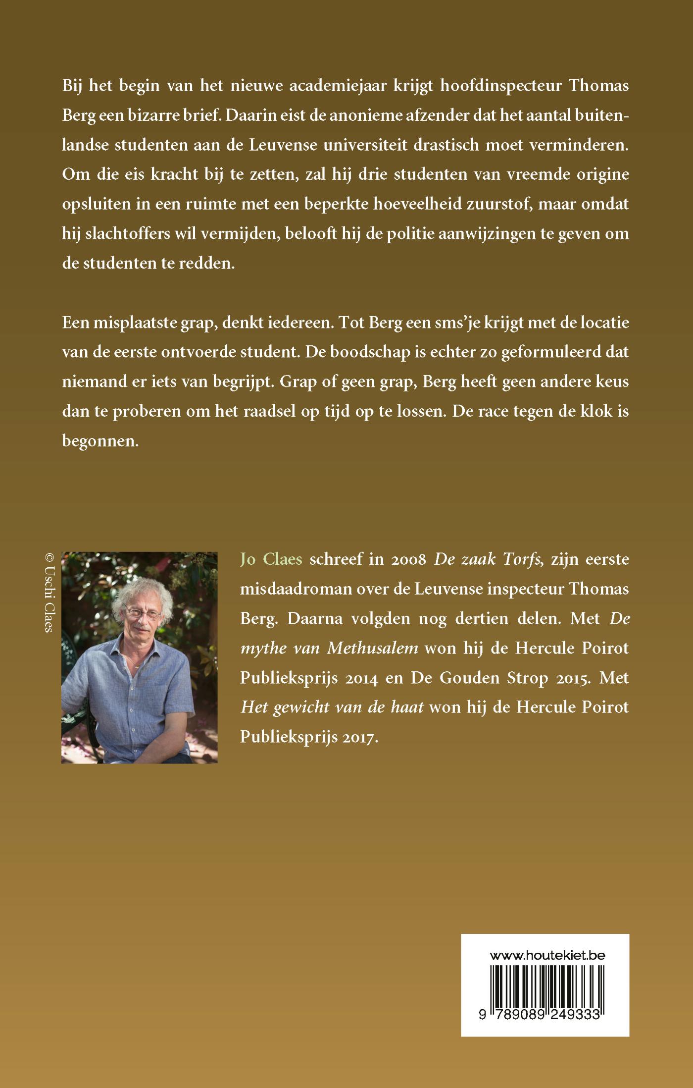Achterkant van Race tegen de klok