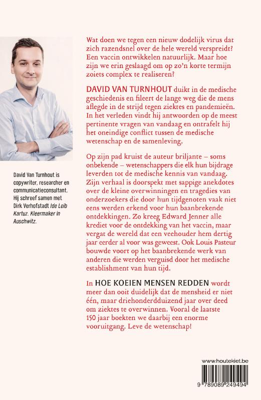 Achterkant van Hoe koeien mensen redden