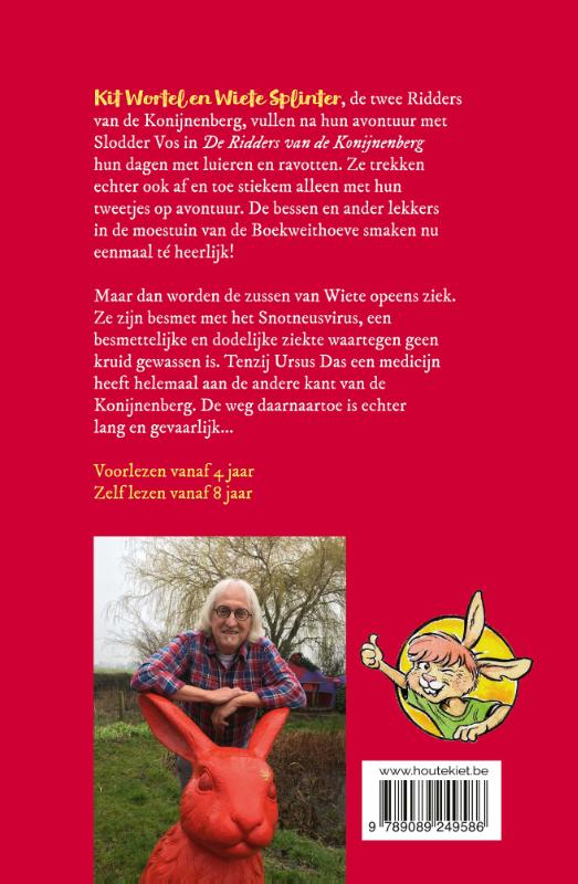 Achterkant van Het Snotneusvirus