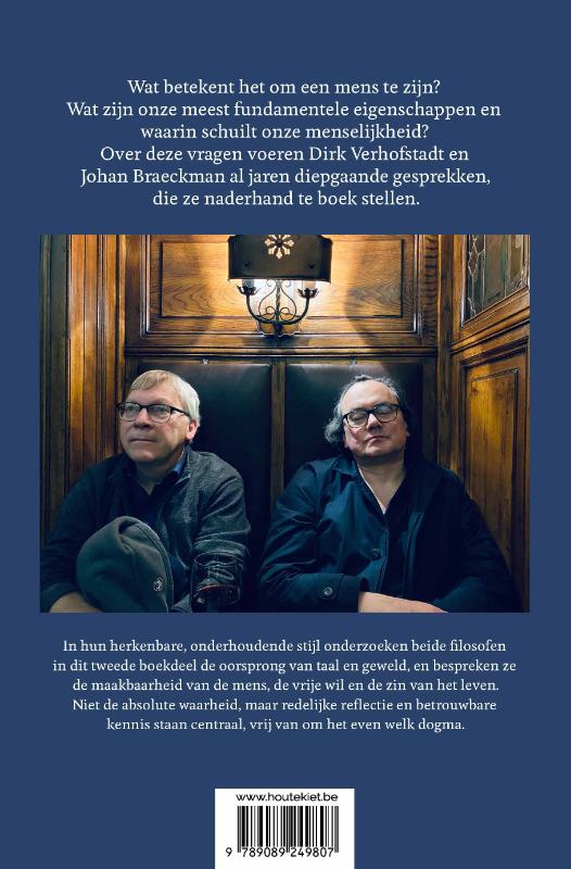 Achterkant van In gesprek met Johan Braeckman 2