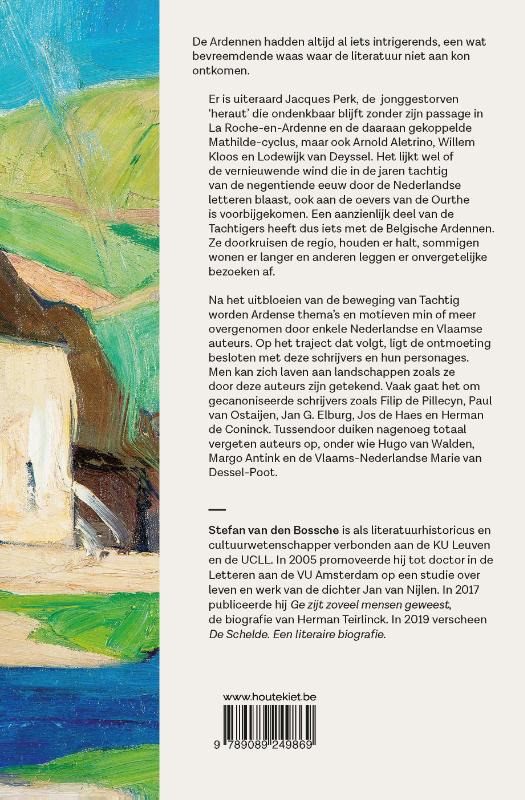 Achterkant van De literaire Ardennen