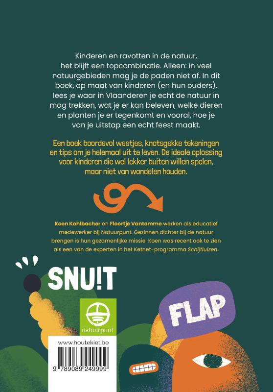Achterkant van Lekker buiten