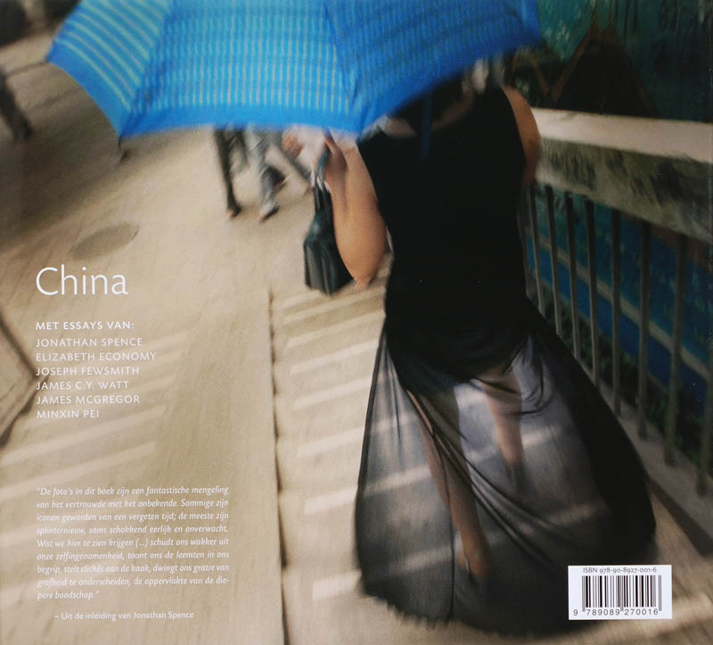 Achterkant van China