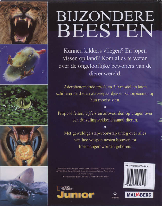 Achterkant van Bijzondere beesten