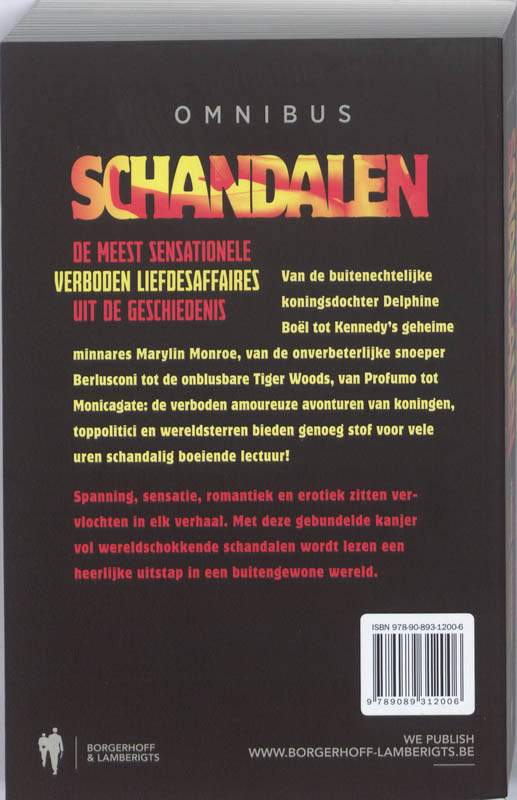 Achterkant van Omnibus schandalen