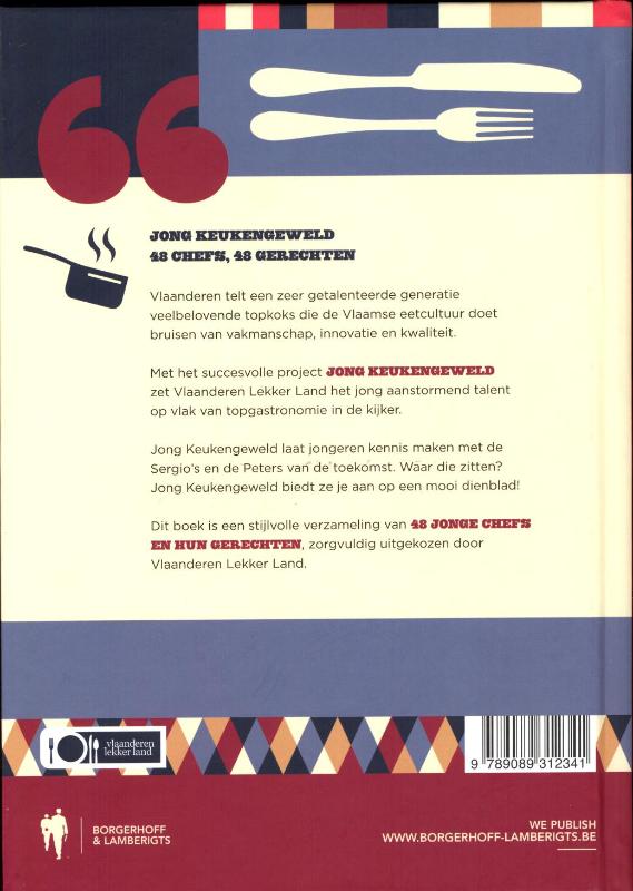 Achterkant van Jong Keuken Geweld