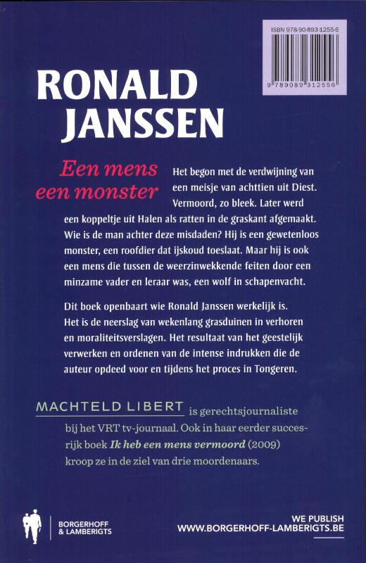 Achterkant van Ronald Janssen.